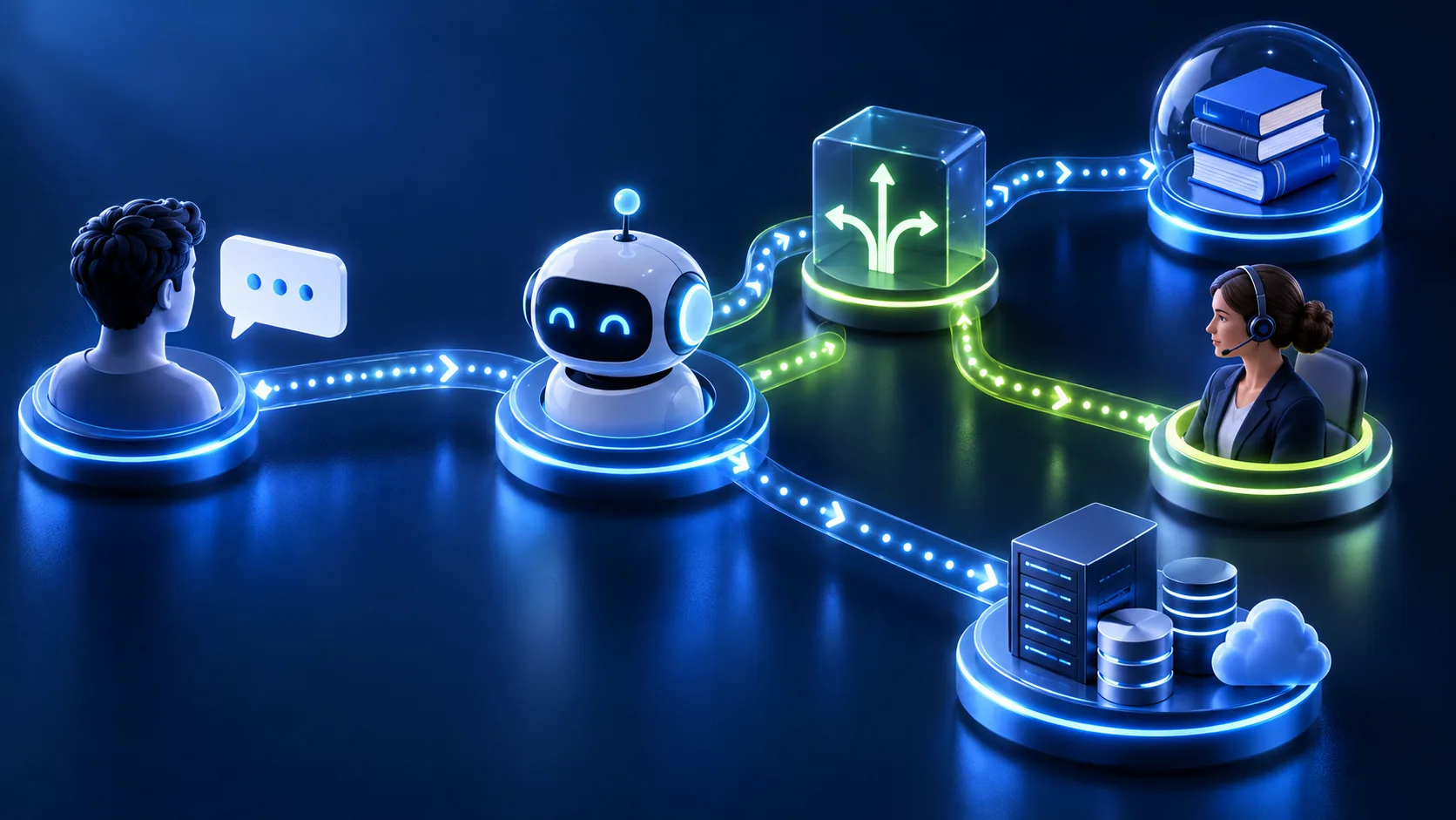 Архитектура чат-бота на API